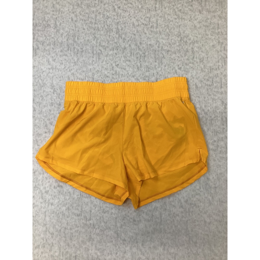 DSG Womens Stride High Rise‎ Short University Gold Yellow DAW14201 Size M NWT